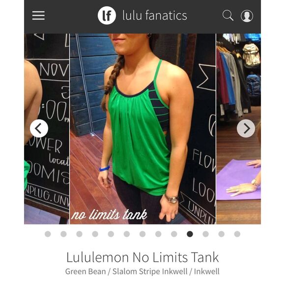 LULULEMON No Limits Tank S - Picture 5 of 7